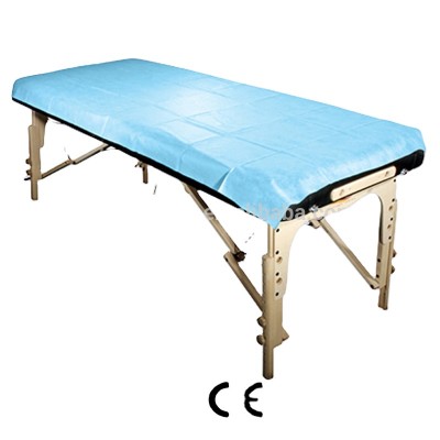 Disposable PP/SMS/PP+PE/Spunlace fitted draw bed cover/sheet,medical drape sheet/cover for hospital